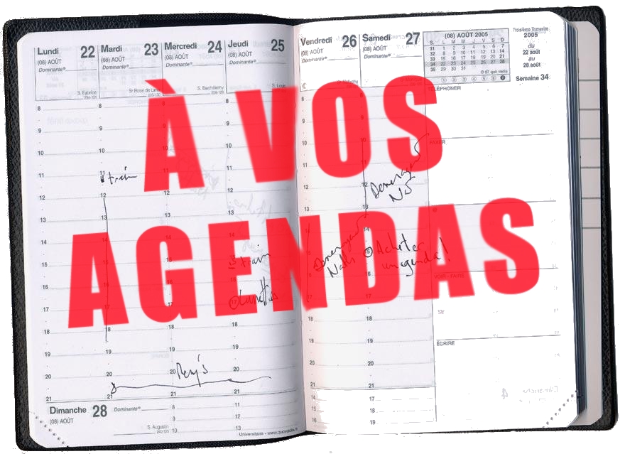 Calendrier de la bibliothèque pour juin-juillet